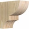 Ekena Millwork Ridgewood Rough Sawn Corbel, Douglas Fir, 4"W x 8"D x 8"H COR04X08X08RID00RDF - alternate 1
